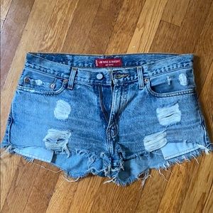 Vintage Levi denim shorts